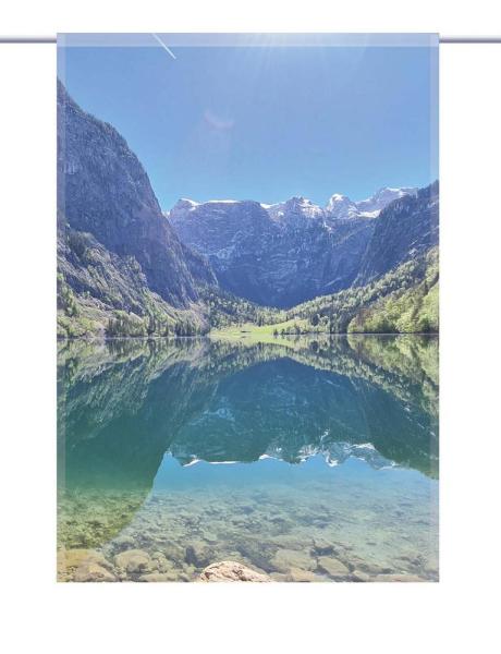 Scheibenhänger Kristallsee rechteckig